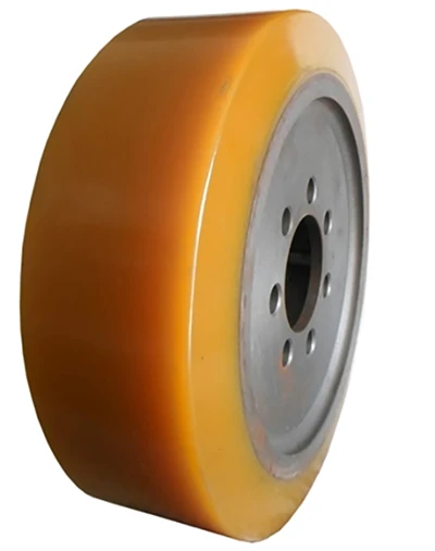 High Grade Polyurethane On Aluminum Wheel