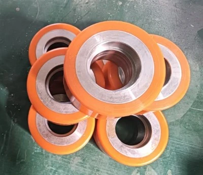 High Grade Polyurethane On Aluminum Wheel